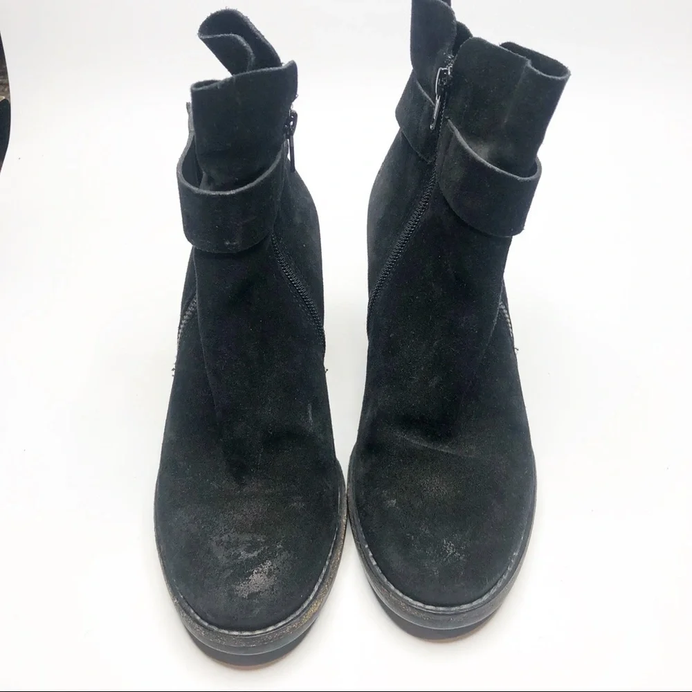 Paul Green | Sheridan Ankle in Nubuck Black
